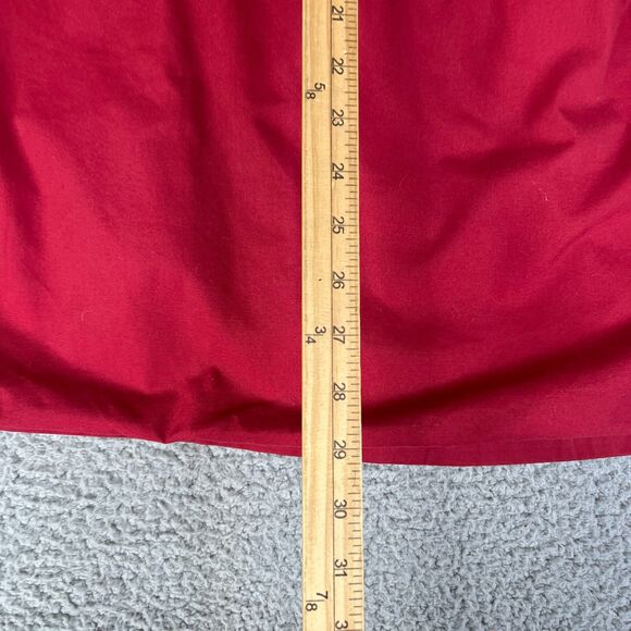 Eddie Bauer Jacket Mens Medium Red Wool Plaid Hood Lined Chore Barn Parka Coat - Picture 9 of 11